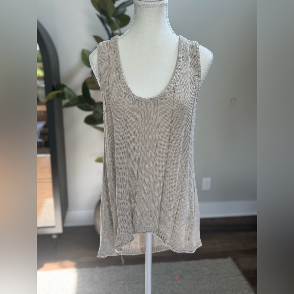 Mossimo Supply Co Tan Tank Top